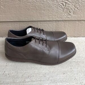 NEW Birchbury Brenston Moonrock Brown  Men's US 14 Barefoot Leather Dress Shoe